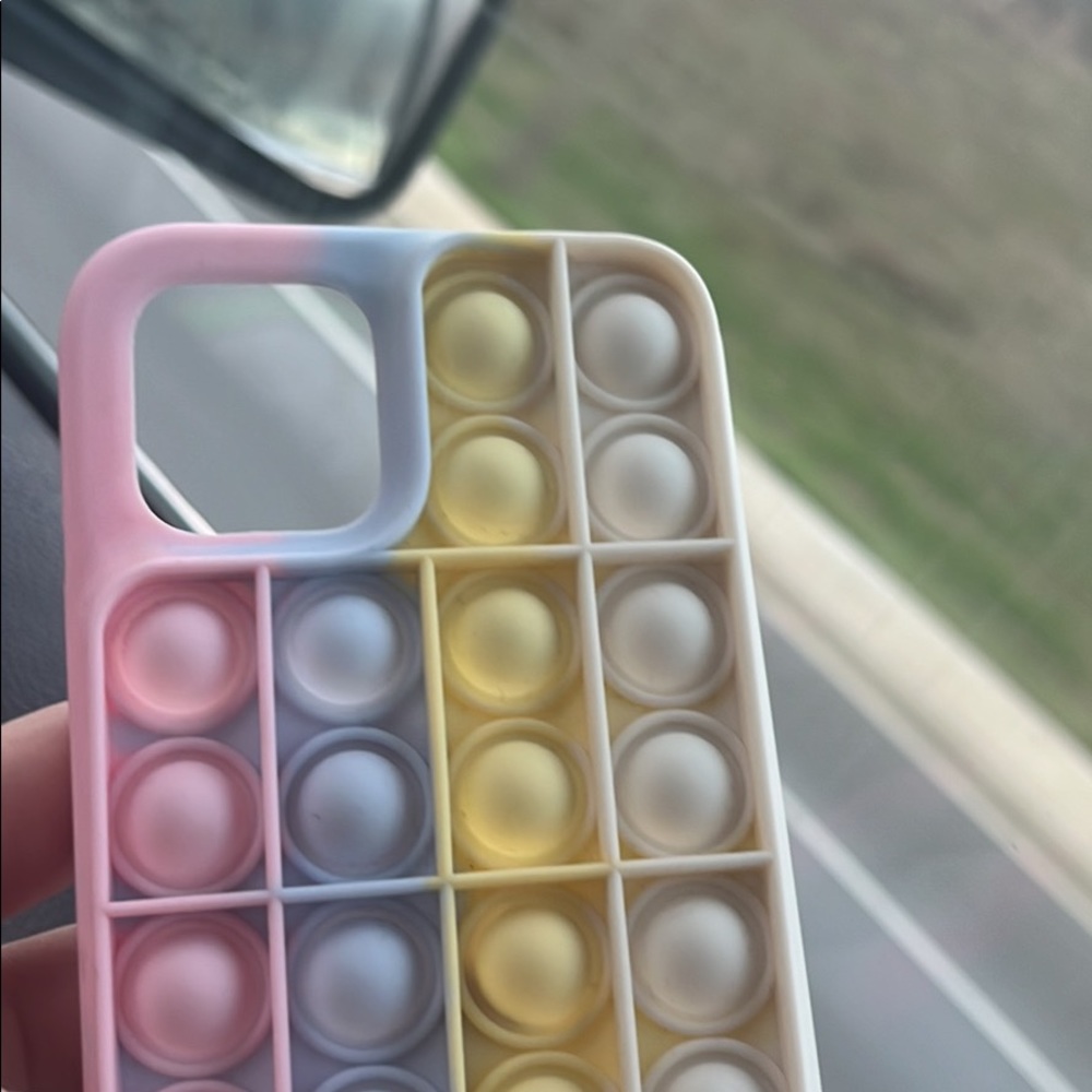 iPhone 12 phone case multi colored and one size